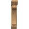 Ekena Millwork Legacy Slat Rough Sawn Bracket w/ Offset Brace, Western Red Cedar, 8"W x 32"D x 40"H BKT0806X32X40LEC06RWR - alternate 4